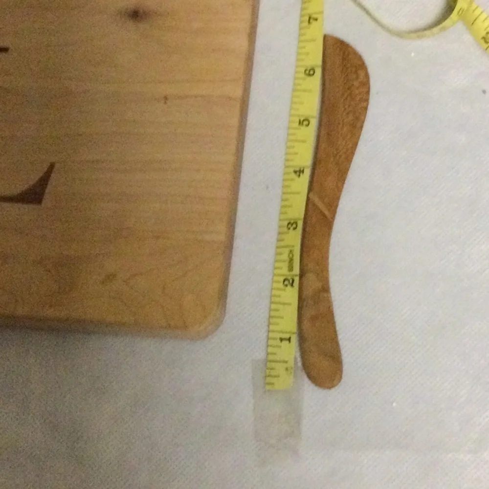 Monogram Cheese Board by William Sonoma NWOT